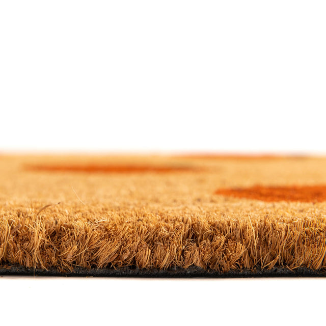 Seasonal Festive Natural 1' 6 x 2' 6 Doormat Entryway Porch Patio Deck Outdoor Area Rug 100% Coir With Vinyl Backing Carpet Mat for Outside Entryways for Sale at Rug Engine