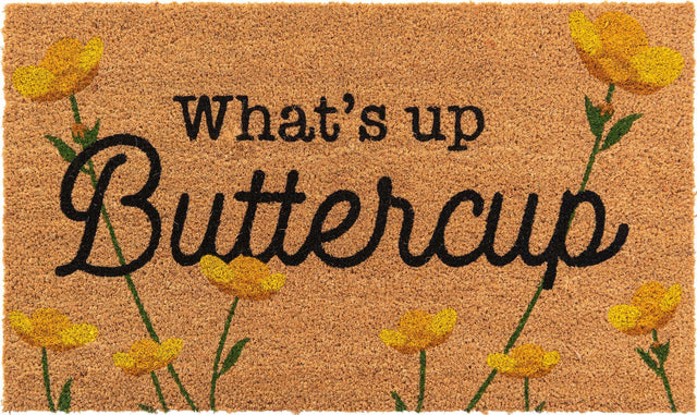 Natural 1' 6 x 2' 6 Doormat Entryway Porch Patio Deck Outdoor Area Rug 100% Coir With Vinyl Backing Carpet Mat for Outside Entryways for Sale at Rug Engine