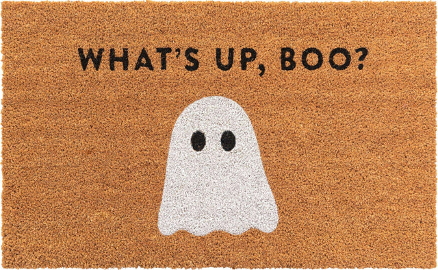 Seasonal Festive Natural 1' 6 x 2' 6 Doormat Entryway Porch Patio Deck Outdoor Area Rug 100% Coir With Vinyl Backing Carpet Mat for Outside Entryways for Sale at Rug Engine