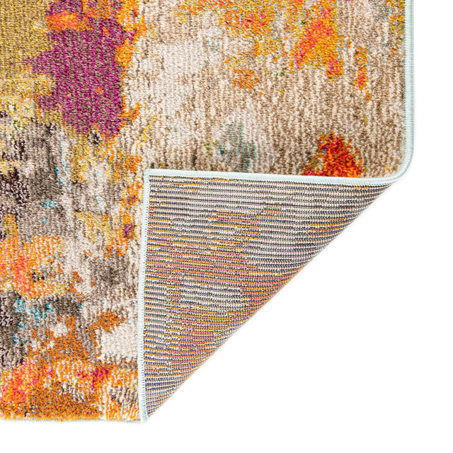 Multicolor 9' x 12' Vivid Rectangle Area Rug Colorful Modern Unique Indoor Easy Clean Durable Carpet Mat for Home Interior Design & Decor for Sale at Rug Engine