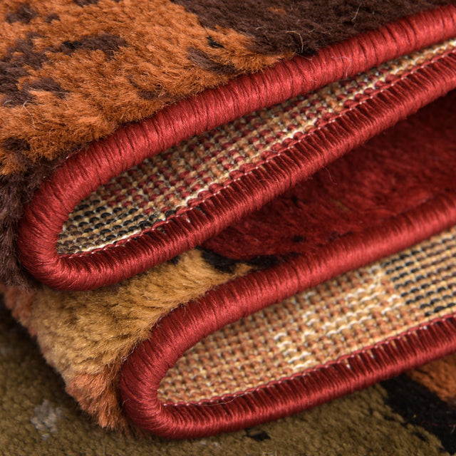 Multicolor 2' x 3' 1 Cafe Rectangle Area Rug 100% Polypropylene With Cotton Backing Modern Abstract Design Carpet for Home Living Room Dining Office Decor for Sale at Rug Engine