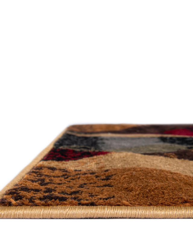 Multicolor 2' 2 x 3' Cafe Rectangle Area Rug 100% Polypropylene With Cotton Backing Modern Abstract Design Carpet for Home Living Room Dining Office Decor for Sale at Rug Engine