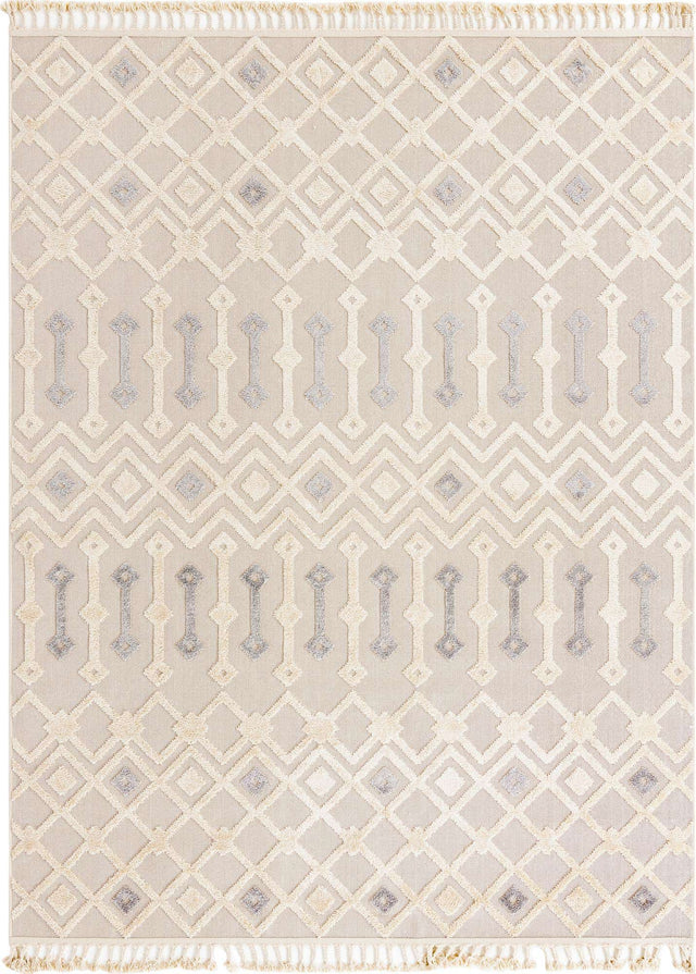 Sandy Beige 7' 10 x 10' Arlo Rectangle Area Rug 100% Polypropylene With Cotton Backing Easy Clean Indoor Living Room Bedroom Dining Office Carpet for Sale at Rug Engine