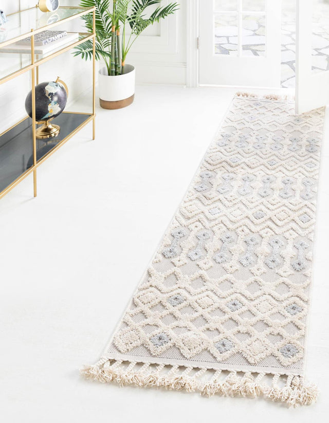 Sandy Beige 2' 7 x 10' Arlo Runner Area Rug 100% Polypropylene With Cotton Backing Easy Clean Indoor Living Room Bedroom Dining Office Carpet for Sale at Rug Engine