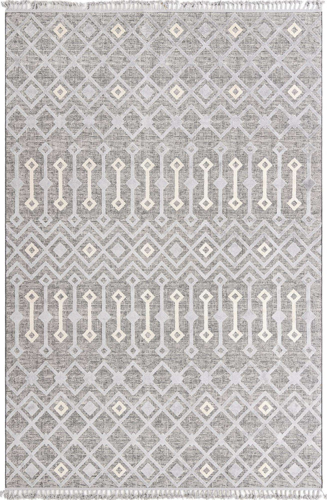 Gray 9' 10 x 14' Arlo Rectangle Area Rug 100% Polypropylene With Cotton Backing Easy Clean Indoor Living Room Bedroom Dining Office Carpet for Sale at Rug Engine