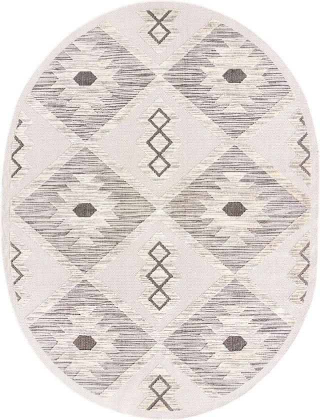 Sandy Beige 7' 10 x 10' Arlo Oval Area Rug 100% Polypropylene With Cotton Backing Easy Clean Indoor Living Room Bedroom Dining Office Carpet for Sale at Rug Engine