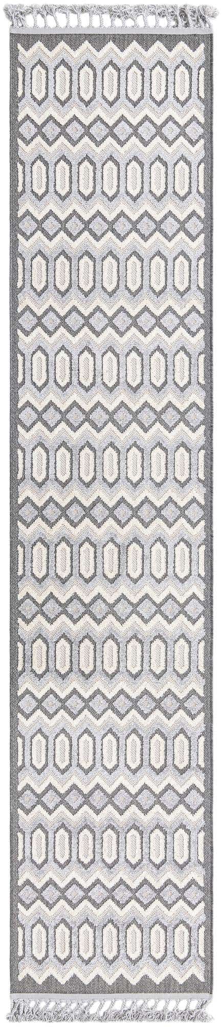 Charcoal 2' 7 x 12' Arlo Runner Area Rug 100% Polypropylene With Cotton Backing Easy Clean Indoor Living Room Bedroom Dining Office Carpet for Sale at Rug Engine