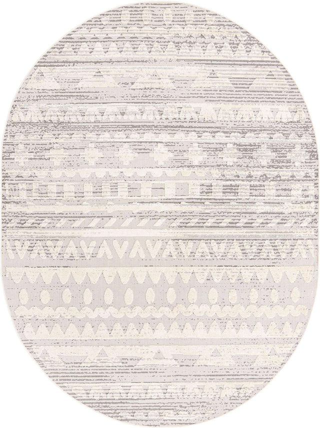 Sandy Beige 7' 10 x 10' Arlo Oval Area Rug 100% Polypropylene With Cotton Backing Easy Clean Indoor Living Room Bedroom Dining Office Carpet for Sale at Rug Engine