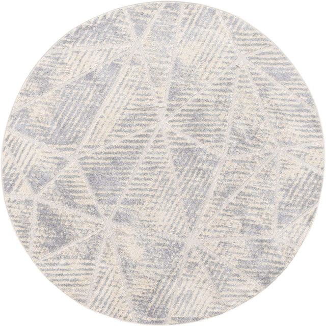 Sandy Beige 7' x 7' Arlo Round Area Rug 100% Polypropylene With Cotton Backing Easy Clean Indoor Living Room Bedroom Dining Office Carpet for Sale at Rug Engine
