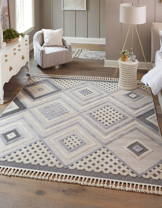 Sandy Beige 9' 10 x 9' 10 Arlo Square Area Rug 100% Polypropylene With Cotton Backing Easy Clean Indoor Living Room Bedroom Dining Office Carpet for Sale at Rug Engine