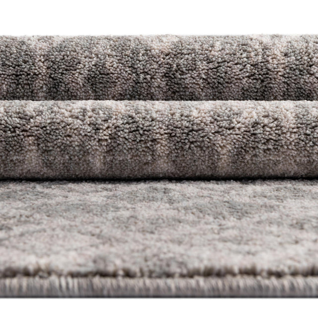 Gray 2' x 3' Eco Trellis Rectangle Area Rug 100% Recycled Space Dyed Polyester With Cotton Backing Geometric Pattern Eco-Friendly Carpet for Sale at Rug Engine