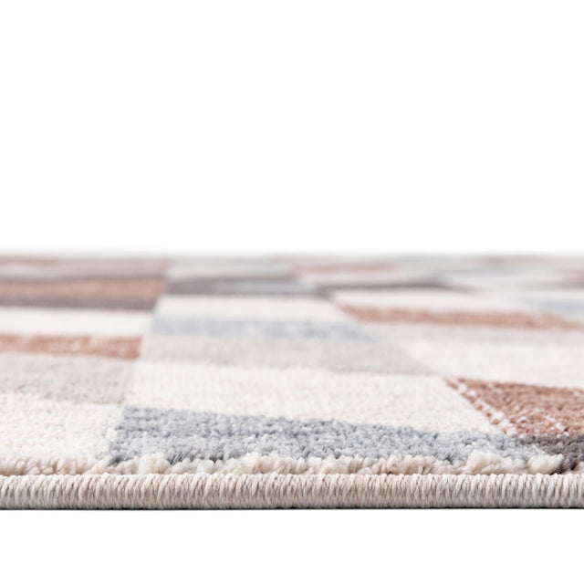 Multicolor 7' x 7' Eco Southwestern Round Area Rug 100% Recycled Space Dyed Polyester With Cotton Backing Carpet for Natural Home Decor for Sale at Rug Engine