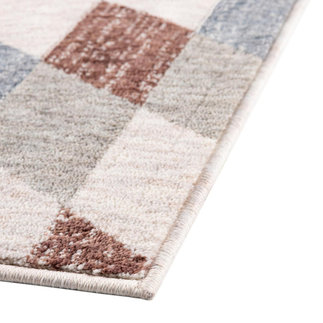 Multicolor 2' x 6' Eco Southwestern Runner Area Rug 100% Recycled Space Dyed Polyester With Cotton Backing Carpet for Natural Home Decor for Sale at Rug Engine