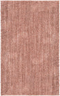 Grapefruit Pink 3' 3 x 5' 3 Jill Zarin Shaggy Chic Rectangle Area Rug Thick Soft Touch Fluffy & Plush Shaggy Pile 100% Polyester (Space-Dyed Yarn) With Jute Backing Carpet for Sale at Rug Engine