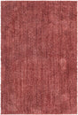 Pomegranate Red 4' x 6' Jill Zarin Shaggy Chic Rectangle Area Rug Thick Soft Touch Fluffy & Plush Shaggy Pile 100% Polyester (Space-Dyed Yarn) With Jute Backing Carpet for Sale at Rug Engine