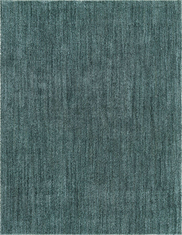 Rosemary Green 7' 10 x 10' Jill Zarin Shaggy Chic Rectangle Area Rug Thick Soft Touch Fluffy & Plush Shaggy Pile 100% Polyester (Space-Dyed Yarn) With Jute Backing Carpet for Sale at Rug Engine