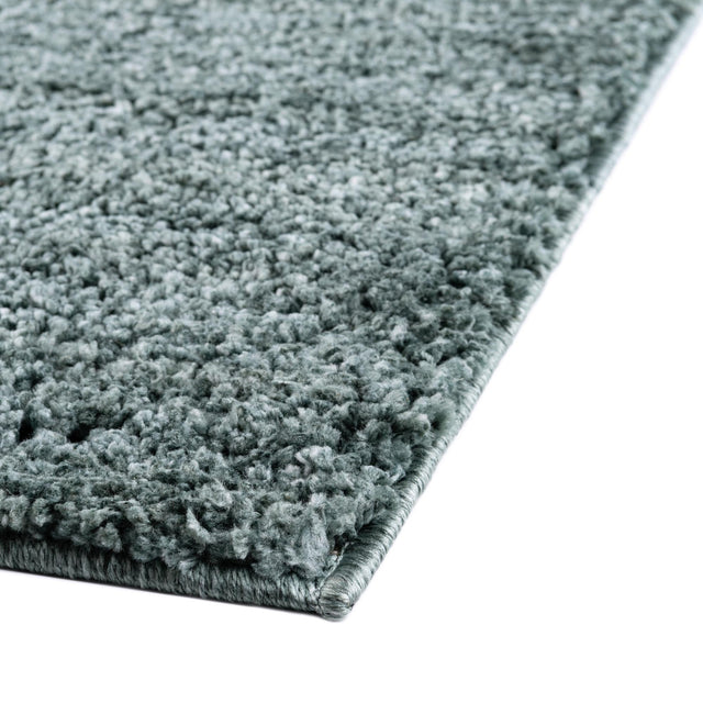 Rosemary Green 5' 3 x 8' Jill Zarin Shaggy Chic Rectangle Area Rug Thick Soft Touch Fluffy & Plush Shaggy Pile 100% Polyester (Space-Dyed Yarn) With Jute Backing Carpet for Sale at Rug Engine