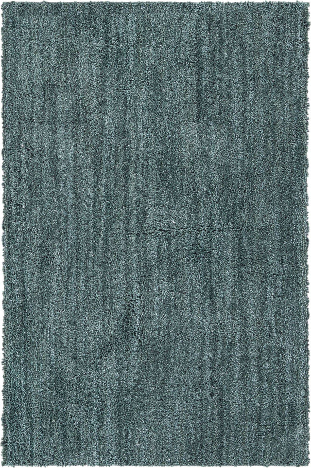 Rosemary Green 4' x 6' Jill Zarin Shaggy Chic Rectangle Area Rug Thick Soft Touch Fluffy & Plush Shaggy Pile 100% Polyester (Space-Dyed Yarn) With Jute Backing Carpet for Sale at Rug Engine