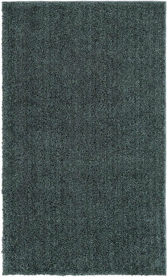 Rosemary Green 3' 3 x 5' 3 Jill Zarin Shaggy Chic Rectangle Area Rug Thick Soft Touch Fluffy & Plush Shaggy Pile 100% Polyester (Space-Dyed Yarn) With Jute Backing Carpet for Sale at Rug Engine