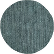 Rosemary Green 3' 3 x 3' 3 Jill Zarin Shaggy Chic Round Area Rug Thick Soft Touch Fluffy & Plush Shaggy Pile 100% Polyester (Space-Dyed Yarn) With Jute Backing Carpet for Sale at Rug Engine