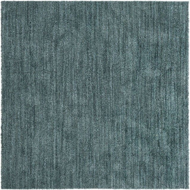 Rosemary Green 7' 10 x 7' 10 Jill Zarin Shaggy Chic Square Area Rug Thick Soft Touch Fluffy & Plush Shaggy Pile 100% Polyester (Space-Dyed Yarn) With Jute Backing Carpet for Sale at Rug Engine