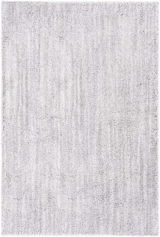 Ash Gray 4' x 6' Jill Zarin Shaggy Chic Rectangle Area Rug Thick Soft Touch Fluffy & Plush Shaggy Pile 100% Polyester (Space-Dyed Yarn) With Jute Backing Carpet for Sale at Rug Engine