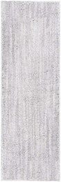 Ash Gray 2' x 6' Jill Zarin Shaggy Chic Runner Area Rug Thick Soft Touch Fluffy & Plush Shaggy Pile 100% Polyester (Space-Dyed Yarn) With Jute Backing Carpet for Sale at Rug Engine