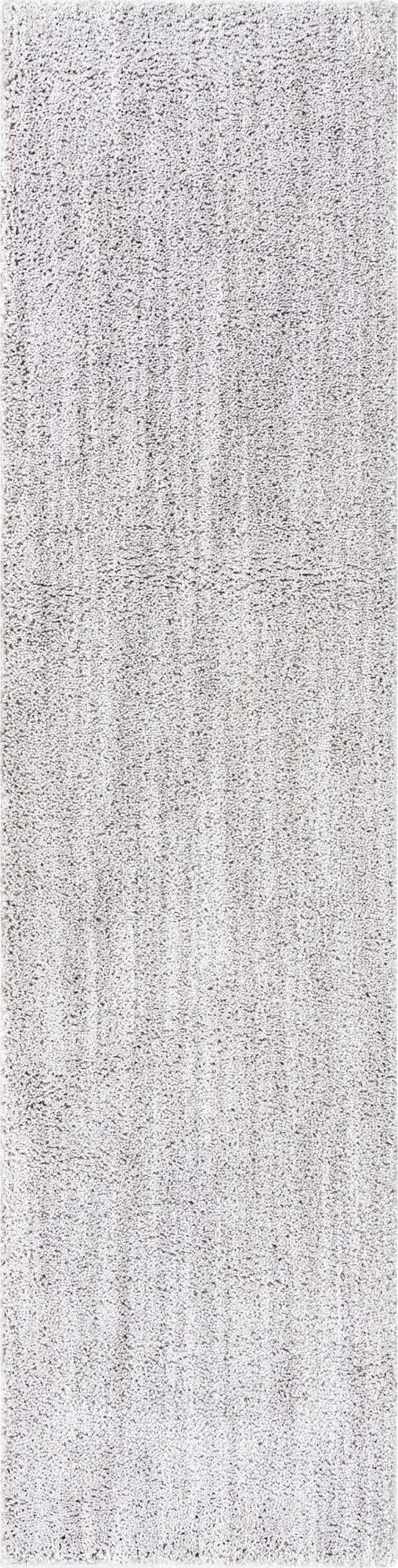 Ash Gray 2' 7 x 10' Jill Zarin Shaggy Chic Runner Area Rug Thick Soft Touch Fluffy & Plush Shaggy Pile 100% Polyester (Space-Dyed Yarn) With Jute Backing Carpet for Sale at Rug Engine