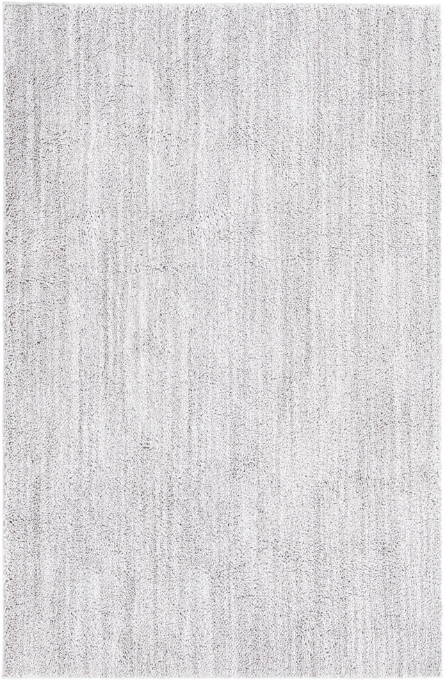 Ash Gray 1' 4 x 1' 4 Jill Zarin Shaggy Chic Sample Area Rug Thick Soft Touch Fluffy & Plush Shaggy Pile 100% Polyester (Space-Dyed Yarn) With Jute Backing Carpet for Sale at Rug Engine