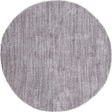 Pepper Gray 7' x 7' Jill Zarin Shaggy Chic Round Area Rug Thick Soft Touch Fluffy & Plush Shaggy Pile 100% Polyester (Space-Dyed Yarn) With Jute Backing Carpet for Sale at Rug Engine