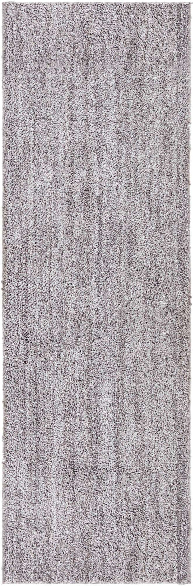 Pepper Gray 2' x 6' Jill Zarin Shaggy Chic Runner Area Rug Thick Soft Touch Fluffy & Plush Shaggy Pile 100% Polyester (Space-Dyed Yarn) With Jute Backing Carpet for Sale at Rug Engine