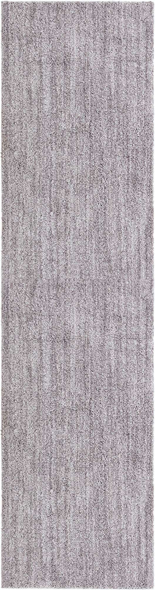 Pepper Gray 2' 7 x 10' Jill Zarin Shaggy Chic Runner Area Rug Thick Soft Touch Fluffy & Plush Shaggy Pile 100% Polyester (Space-Dyed Yarn) With Jute Backing Carpet for Sale at Rug Engine