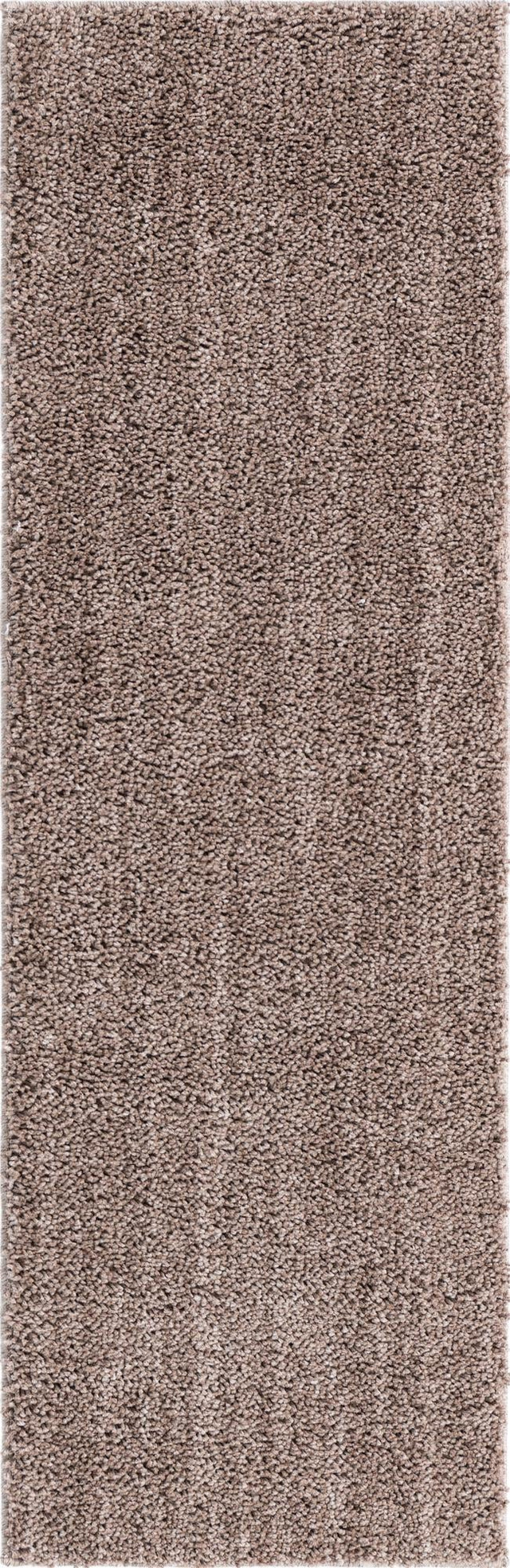 Mushroom 2' x 6' Jill Zarin Shaggy Chic Runner Area Rug Thick Soft Touch Fluffy & Plush Shaggy Pile 100% Polyester (Space-Dyed Yarn) With Jute Backing Carpet for Sale at Rug Engine