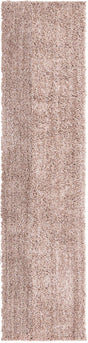 Mushroom 2' x 8' Jill Zarin Shaggy Chic Runner Area Rug Thick Soft Touch Fluffy & Plush Shaggy Pile 100% Polyester (Space-Dyed Yarn) With Jute Backing Carpet for Sale at Rug Engine