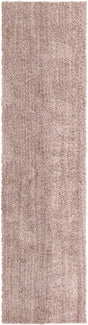 Mushroom 2' 7 x 10' Jill Zarin Shaggy Chic Runner Area Rug Thick Soft Touch Fluffy & Plush Shaggy Pile 100% Polyester (Space-Dyed Yarn) With Jute Backing Carpet for Sale at Rug Engine