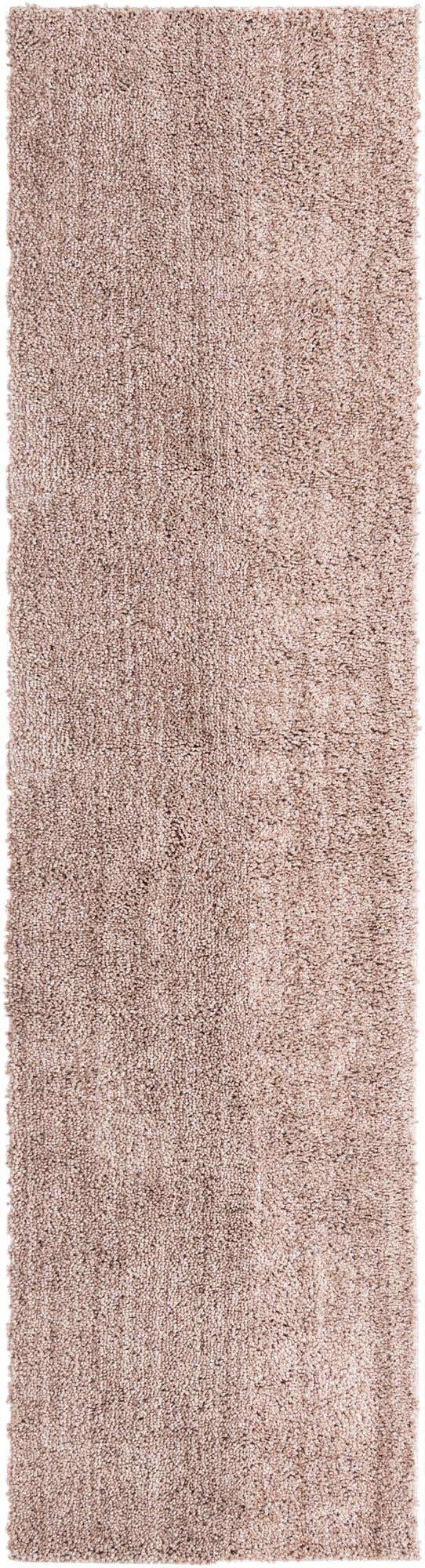 Mushroom 2' 7 x 10' Jill Zarin Shaggy Chic Runner Area Rug Thick Soft Touch Fluffy & Plush Shaggy Pile 100% Polyester (Space-Dyed Yarn) With Jute Backing Carpet for Sale at Rug Engine