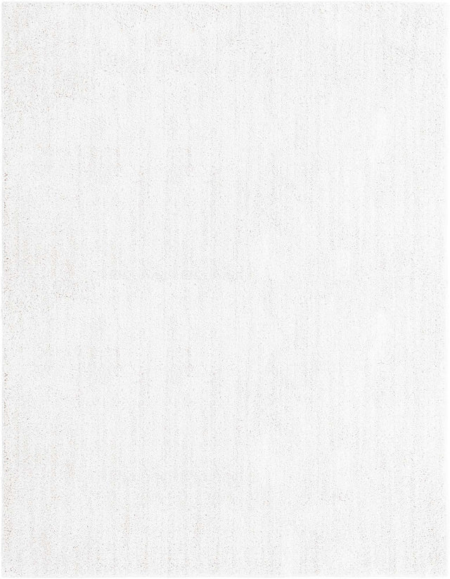 Sea Salt White 9' 4 x 12' 2 Jill Zarin Shaggy Chic Rectangle Area Rug Thick Soft Touch Fluffy & Plush Shaggy Pile 100% Polyester (Space-Dyed Yarn) With Jute Backing Carpet for Sale at Rug Engine