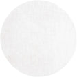 Sea Salt White 10' x 10' Jill Zarin Shaggy Chic Round Area Rug Thick Soft Touch Fluffy & Plush Shaggy Pile 100% Polyester (Space-Dyed Yarn) With Jute Backing Carpet for Sale at Rug Engine