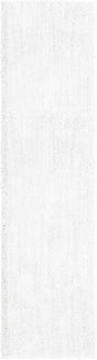Sea Salt White 2' 7 x 10' Jill Zarin Shaggy Chic Runner Area Rug Thick Soft Touch Fluffy & Plush Shaggy Pile 100% Polyester (Space-Dyed Yarn) With Jute Backing Carpet for Sale at Rug Engine