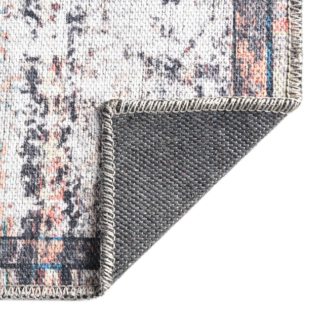 Washable Sea Salt White 2' x 13' 1 Renaissance Runner Area Rug Easy to Clean Stain Resistant & Durable Colorful Distressed Vintage Carpet for Sale at Rug Engine