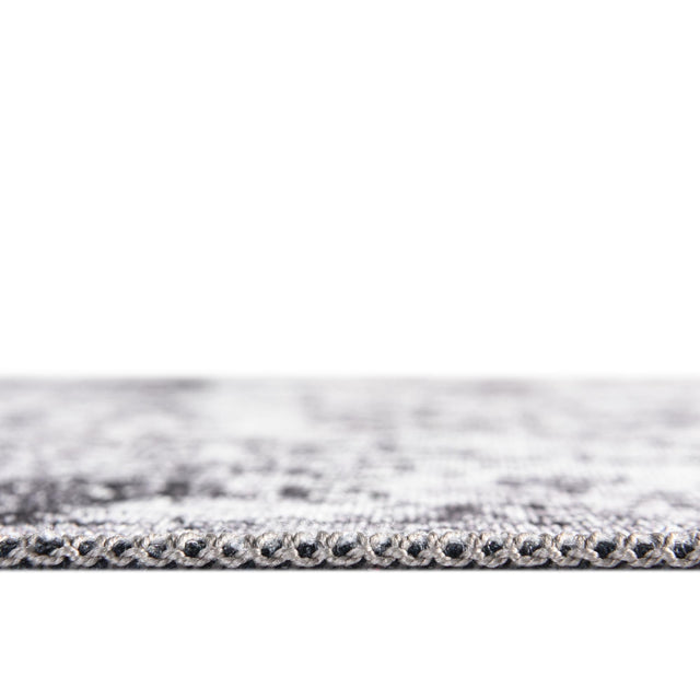 Washable Light Gray 2' x 8' Renaissance Runner Area Rug Easy to Clean Stain Resistant & Durable Colorful Distressed Vintage Carpet for Sale at Rug Engine