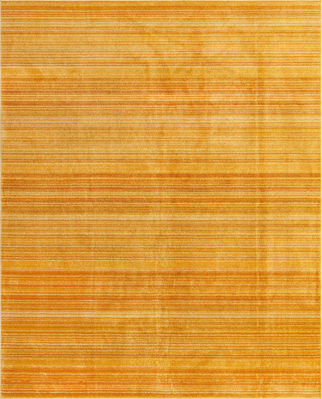 Yellow 9' x 12' Gemstone Rectangle Area Rug Polypropylene Contemporary Carpet Easy Clean Stain Resistant for Home Design Decorating for Sale at Rug Engine