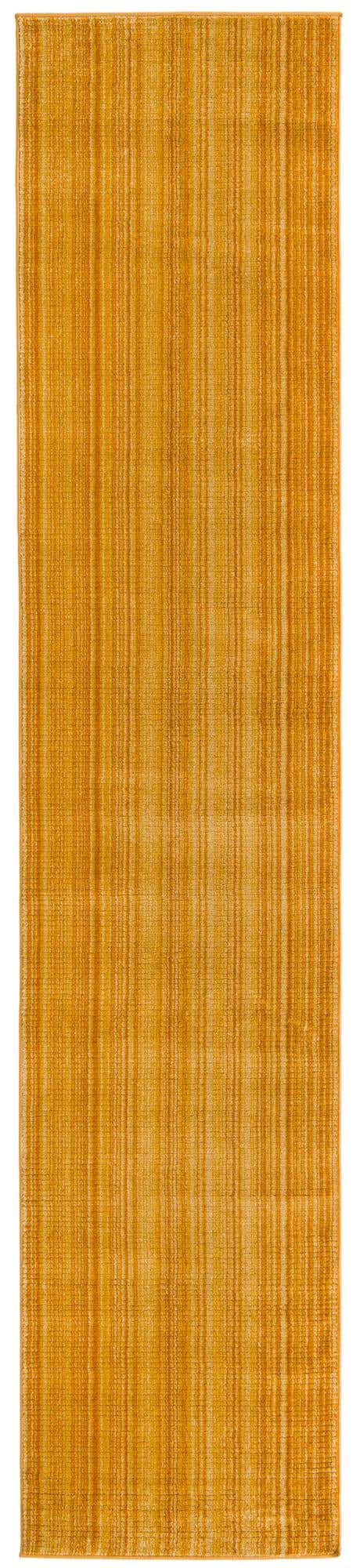 Yellow 2' 7 x 12' Gemstone Runner Area Rug Polypropylene Contemporary Carpet Easy Clean Stain Resistant for Home Design Decorating for Sale at Rug Engine