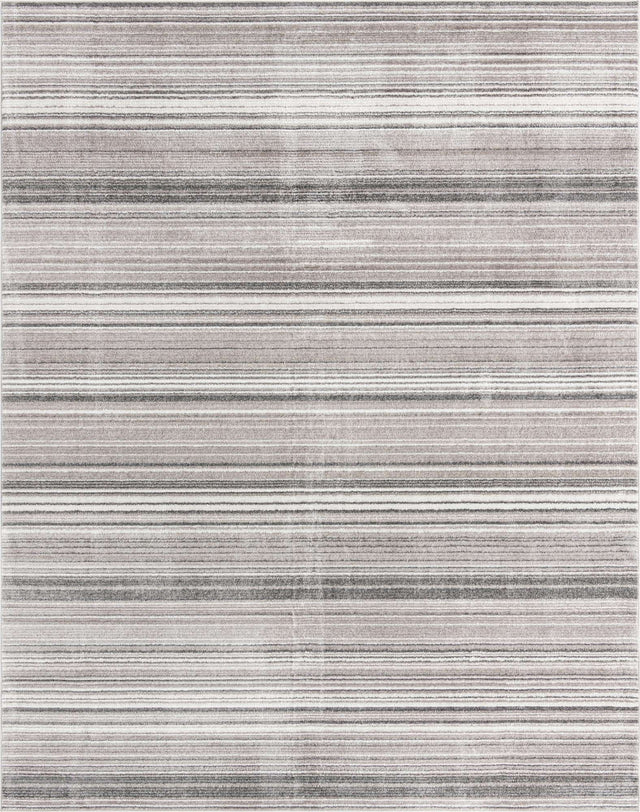 Gray 9' x 12' Gemstone Rectangle Area Rug Polypropylene Contemporary Carpet Easy Clean Stain Resistant for Home Design Decorating for Sale at Rug Engine