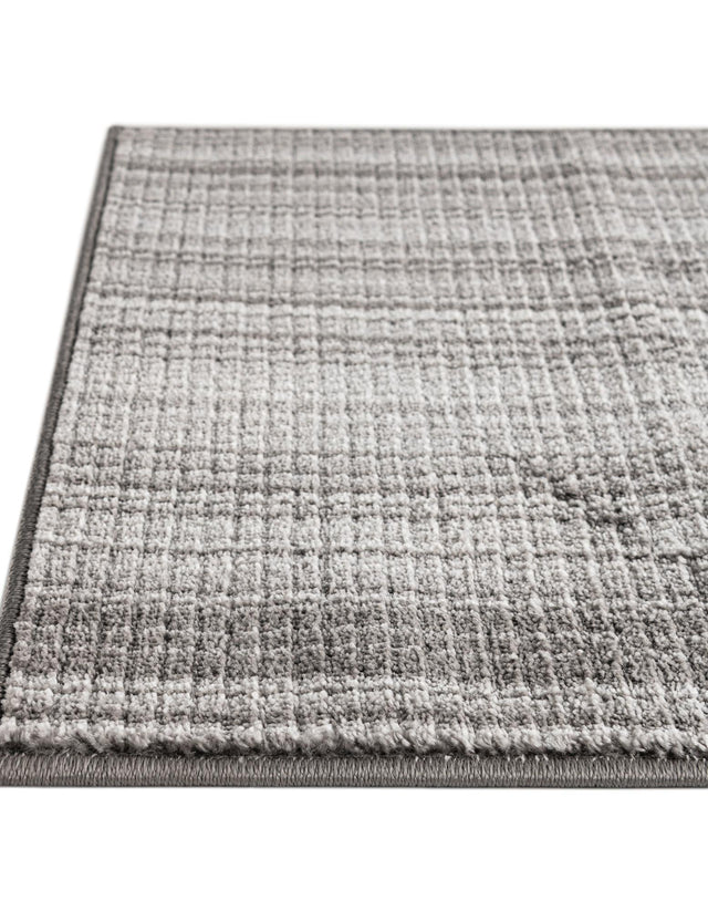 Gray 4' 1 x 4' 1 Gemstone Octagon Area Rug Polypropylene Contemporary Carpet Easy Clean Stain Resistant for Home Design Decorating for Sale at Rug Engine