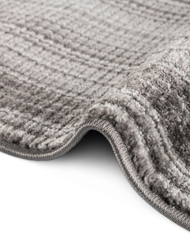 Gray 4' 1 x 4' 1 Gemstone Octagon Area Rug Polypropylene Contemporary Carpet Easy Clean Stain Resistant for Home Design Decorating for Sale at Rug Engine