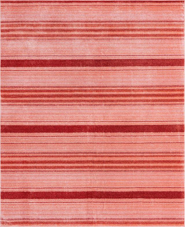 Rusty Pink Rose 7' 10 x 10' 2 Gemstone Rectangle Area Rug Polypropylene Contemporary Carpet Easy Clean Stain Resistant for Home Design Decorating for Sale at Rug Engine