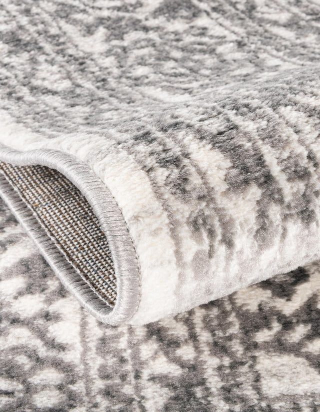 White 5' 3 x 5' 3 Boston Octagon Area Rug 55% Polypropylene & 45% Polyester Easy Clean Traditional Classical Carpet for Contemporary Living Dining Room Office Space for Sale at Rug Engine