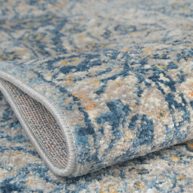 Light Gray 2' 7 x 10' 2 Lola Runner Area Rug Polypropylene With Jute Backing Traditional Pattern Easy Clean Carpet for Home Interior Design for Sale at Rug Engine