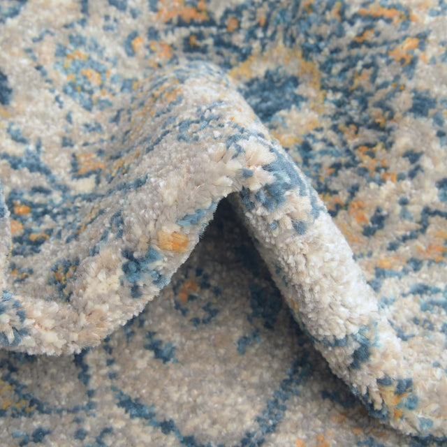 Light Gray 2' 7 x 10' 2 Lola Runner Area Rug Polypropylene With Jute Backing Traditional Pattern Easy Clean Carpet for Home Interior Design for Sale at Rug Engine